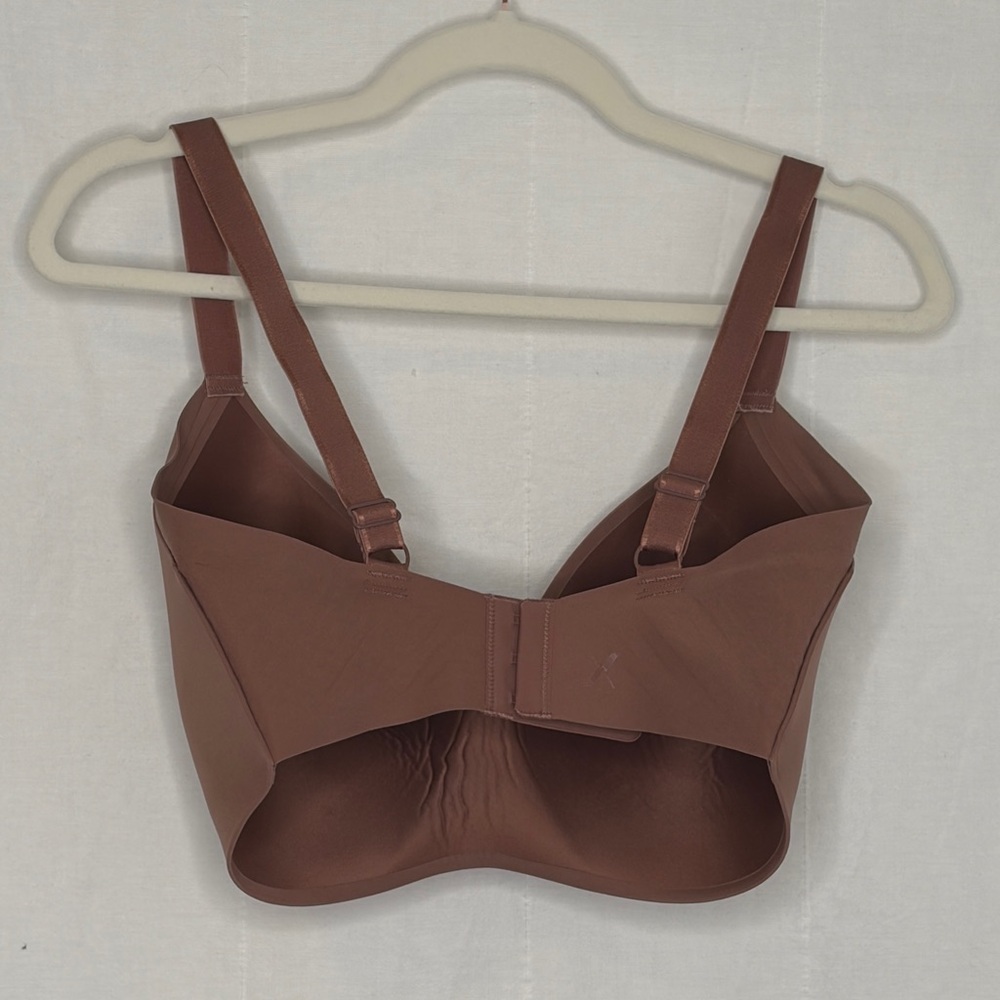 Knix Comfort Molded T-Shirt Bra Bronze Brown 36H Supportive Quality Hooks - Picture 6 of 11